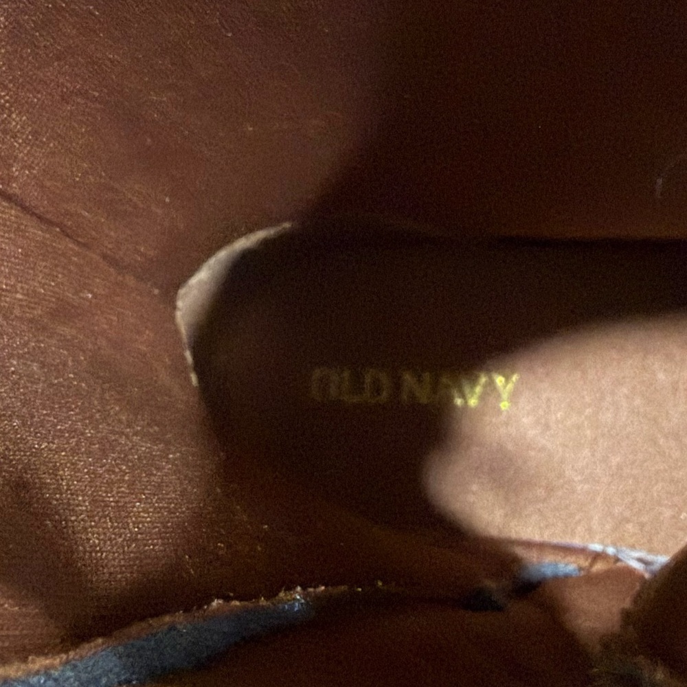 Toddler Girl Old Navy Brown Kids Boots size 8 NWT - Picture 6 of 6